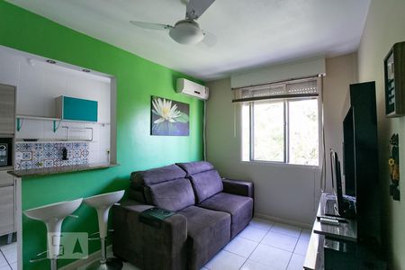 Sala de apartamento à venda com 1 quarto, 40m² em Camaquã, Porto Alegre