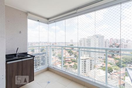 varanda de apartamento para alugar com 2 quartos, 64m² em Vila Alexandria, São Paulo