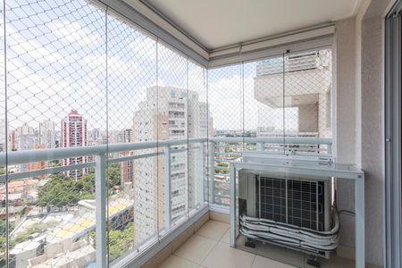 varanda de apartamento para alugar com 2 quartos, 64m² em Vila Alexandria, São Paulo