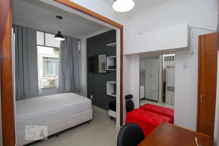 Sala/Quarto de kitnet/studio para alugar com 1 quarto, 25m² em Botafogo, Rio de Janeiro