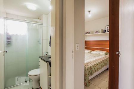 Detalhe banheiro de apartamento à venda com 2 quartos, 48m² em Fazenda Morumbi, São Paulo