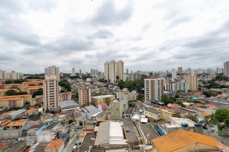 Vista da Sacada da Sala e do Quarto de apartamento à venda com 1 quarto, 35m² em Lauzane Paulista, São Paulo