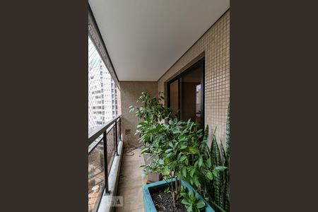 varanda de apartamento para alugar com 3 quartos, 110m² em Indianópolis, São Paulo