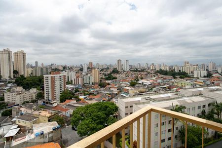 Vista da Sacada da Sala de apartamento à venda com 1 quarto, 42m² em Lauzane Paulista, São Paulo