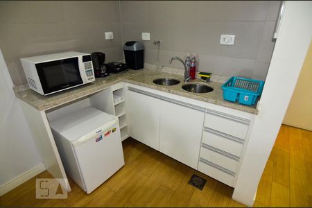 Cozinha de kitnet/studio à venda com 1 quarto, 31m² em Centro, Rio de Janeiro