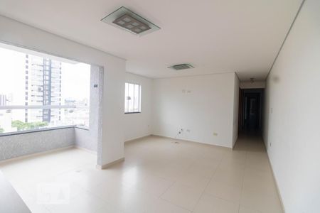 Sala  de apartamento para alugar com 3 quartos, 88m² em Campestre, Santo André