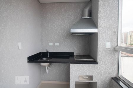 Varanda gourmet de apartamento para alugar com 3 quartos, 88m² em Campestre, Santo André