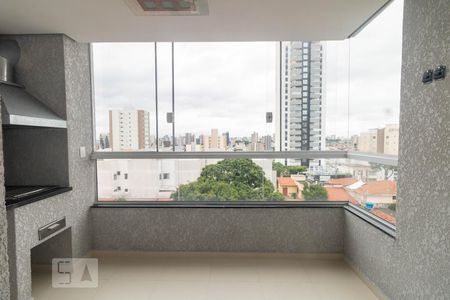 Varanda gourmet de apartamento para alugar com 3 quartos, 88m² em Campestre, Santo André