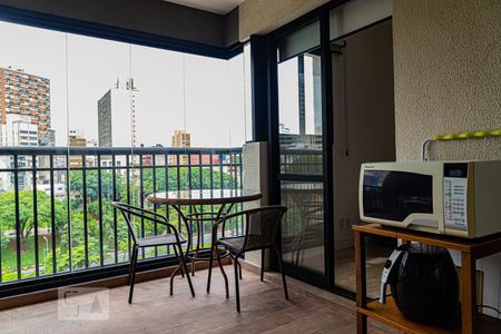 Varanda gourmet de apartamento para alugar com 2 quartos, 57m² em Bela Vista, São Paulo
