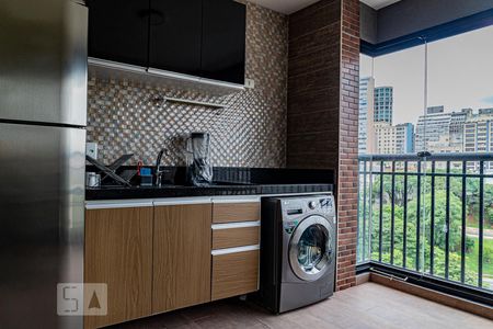 Varanda gourmet de apartamento para alugar com 2 quartos, 57m² em Bela Vista, São Paulo