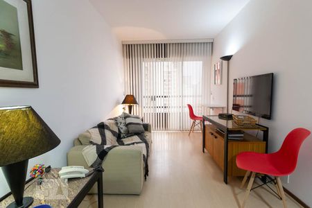 Sala de apartamento para alugar com 1 quarto, 45m² em Pinheiros, São Paulo