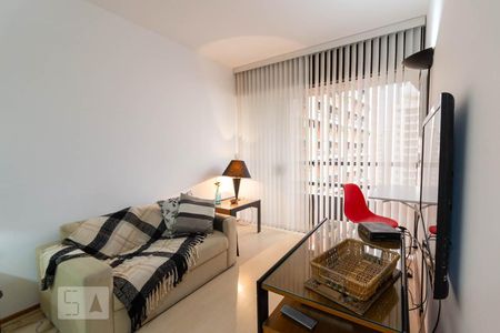 Sala de apartamento à venda com 1 quarto, 45m² em Pinheiros, São Paulo