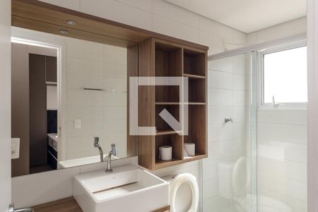 Banheiro de apartamento à venda com 1 quarto, 29m² em Campos Elíseos, São Paulo