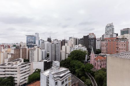 Vista de apartamento para alugar com 1 quarto, 45m² em Consolação, São Paulo