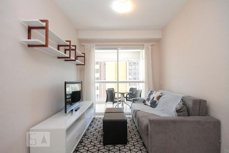 Sala de apartamento para alugar com 2 quartos, 55m² em Bela Vista, São Paulo