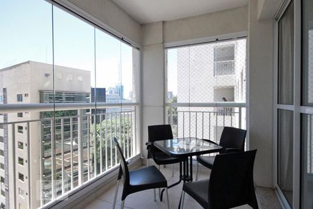 Varanda de apartamento para alugar com 2 quartos, 55m² em Bela Vista, São Paulo