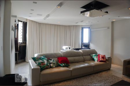 Sala 1 de apartamento à venda com 4 quartos, 400m² em Belvedere, Belo Horizonte