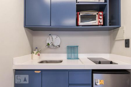 Cozinha de kitnet/studio para alugar com 1 quarto, 30m² em Planalto Paulista, São Paulo