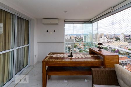 Varanda da Sala de apartamento para alugar com 3 quartos, 89m² em Vila Gomes Cardim, São Paulo