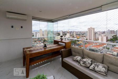 Varanda da Sala de apartamento para alugar com 3 quartos, 89m² em Vila Gomes Cardim, São Paulo