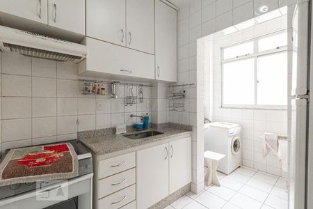 Cozinha de apartamento para alugar com 2 quartos, 70m² em Castelo, Belo Horizonte