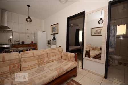 Sala de apartamento para alugar com 1 quarto, 30m² em Ingleses do Rio Vermelho, Florianópolis