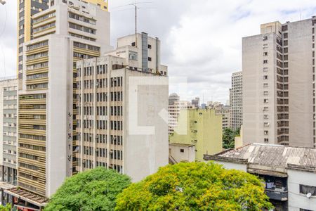 Vista do Studio de kitnet/studio para alugar com 1 quarto, 28m² em República, São Paulo