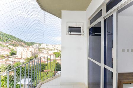 Varanda da Sala de apartamento à venda com 2 quartos, 58m² em Vila Isabel, Rio de Janeiro