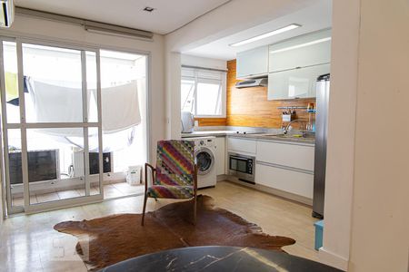 Sala de apartamento para alugar com 1 quarto, 38m² em Consolação, São Paulo