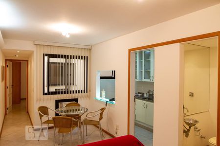 Sala de apartamento para alugar com 1 quarto, 43m² em Ipanema, Rio de Janeiro