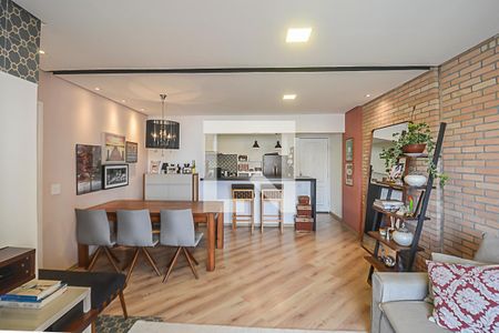 Sala de apartamento à venda com 3 quartos, 107m² em Jardim Chácara Inglesa, São Bernardo do Campo