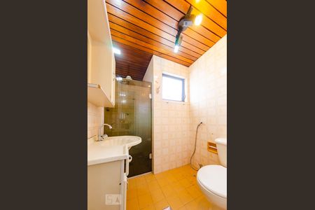 Banheiro de apartamento à venda com 1 quarto, 57m² em Lourdes, Belo Horizonte