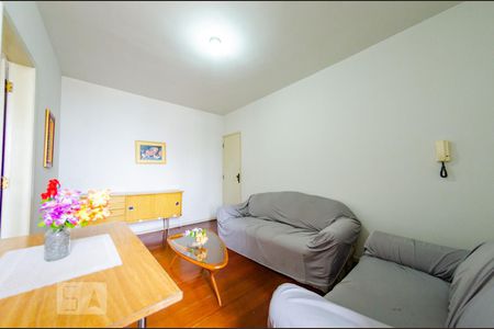 Sala de apartamento à venda com 1 quarto, 57m² em Lourdes, Belo Horizonte