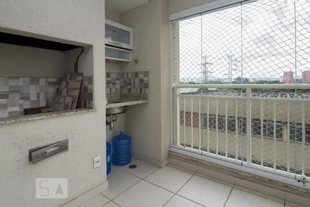 Varanda da Sala de apartamento à venda com 2 quartos, 63m² em Várzea da Barra Funda, São Paulo