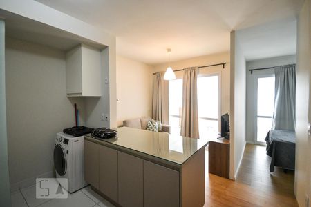 Sala de apartamento à venda com 1 quarto, 50m² em Pinheiros, São Paulo