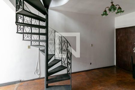 Sala de apartamento à venda com 4 quartos, 200m² em Lourdes, Belo Horizonte
