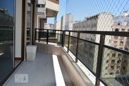 Varanda da Sala de apartamento para alugar com 1 quarto, 50m² em Icaraí, Niterói