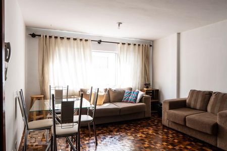 Sala de apartamento para alugar com 3 quartos, 80m² em Cabral, Curitiba