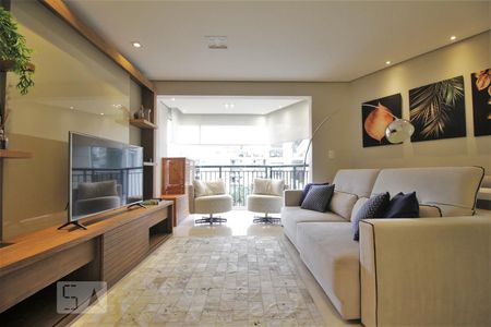 Sala de apartamento à venda com 1 quarto, 59m² em Jardim Leonor, São Paulo