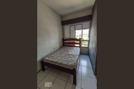 Sala e dormitório de apartamento à venda com 1 quarto, 34m² em Centro, São Leopoldo
