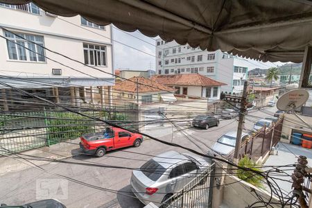 Sala vista de apartamento para alugar com 1 quarto, 53m² em Higienópolis, Rio de Janeiro