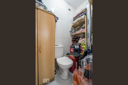 Banheiro de Serviço de apartamento à venda com 3 quartos, 115m² em Jardim Novo Santo Amaro, São Paulo