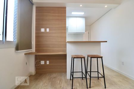 Sala de apartamento à venda com 1 quarto, 33m² em Santa Cecília, São Paulo