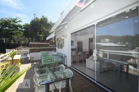 Varanda da Sala de casa para alugar com 2 quartos, 90m² em Laranjeiras, Rio de Janeiro