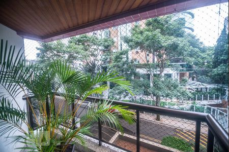 Varanda de apartamento à venda com 3 quartos, 140m² em Jardim Anália Franco, São Paulo