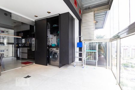 Área de Serviço de apartamento à venda com 1 quarto, 74m² em Jardim Novo Santo Amaro, São Paulo