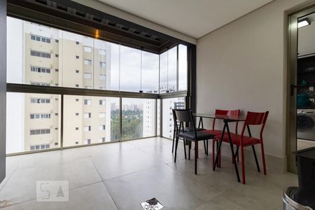 Área de Serviço de apartamento à venda com 1 quarto, 74m² em Jardim Novo Santo Amaro, São Paulo