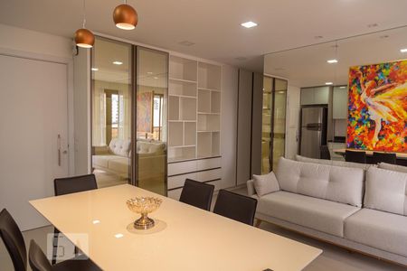 Sala/Cozinha/Área de Serviço Integradas de apartamento para alugar com 2 quartos, 70m² em Santa Efigênia, Belo Horizonte