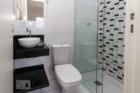 Banheiro de apartamento à venda com 2 quartos, 42m² em Quarta Parada, São Paulo