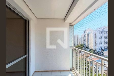 Varanda Sala de apartamento para alugar com 2 quartos, 62m² em Vila Romana, São Paulo